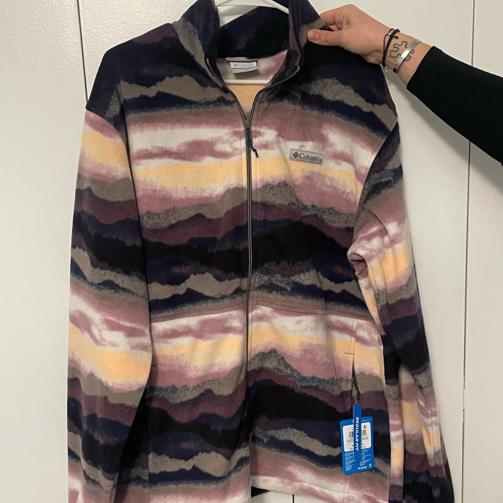 Columbia Women's Striped Multicolor Ski Jacket